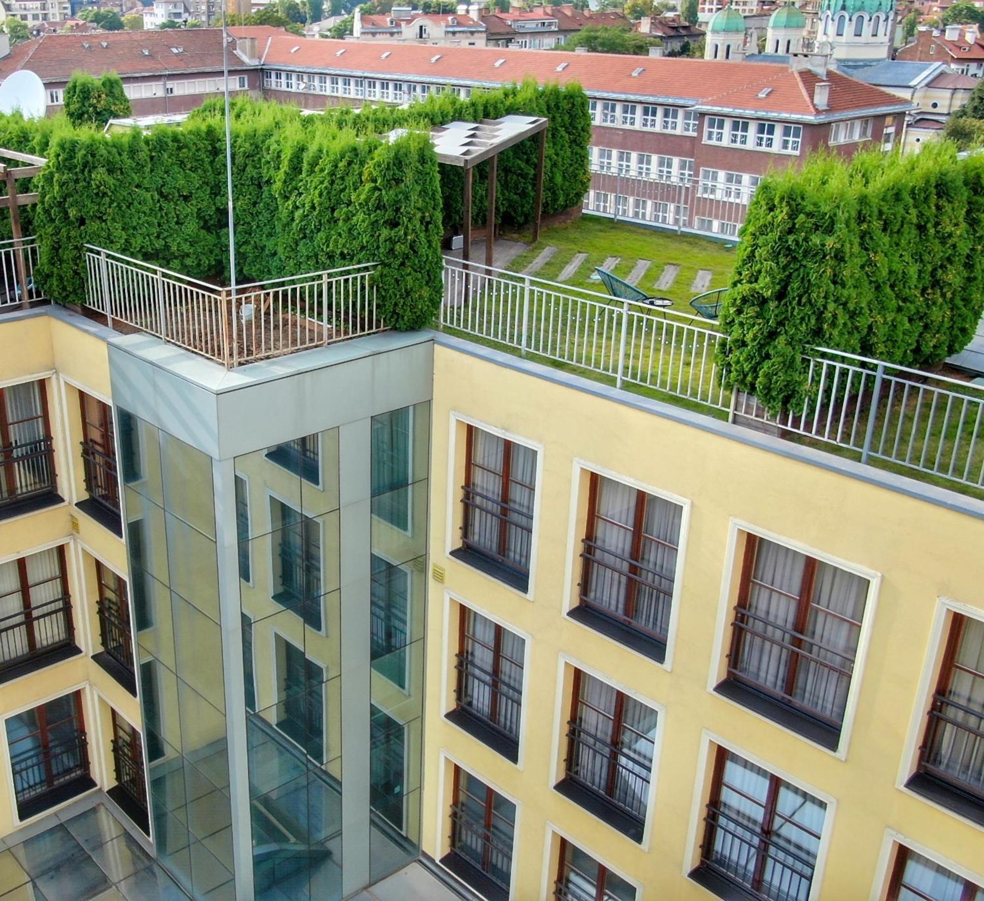 Atrium Boutique Hotel Sofia Esterno foto